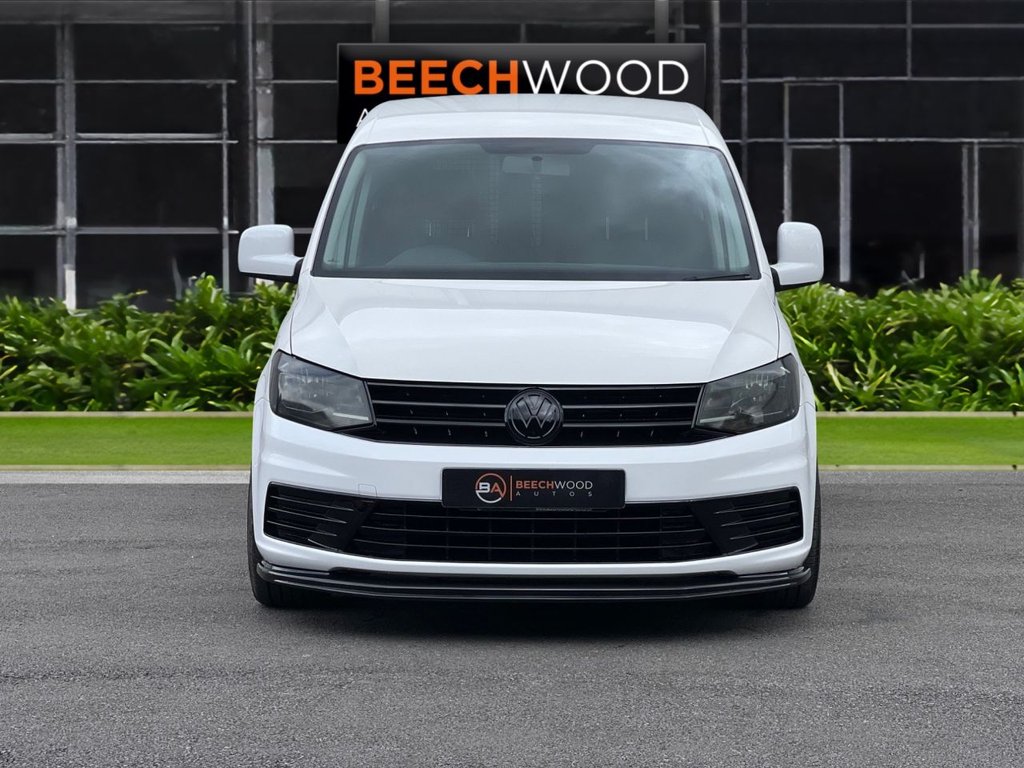 USED 2016 16 VOLKSWAGEN CADDY 1.0 TSI C20 BlueMotion Tech Startline Panel Van 5dr Petrol Manual SWB Euro 6 (s/s) (102 ps) TINTED PPF HEADLIGHTS / COILOVERS