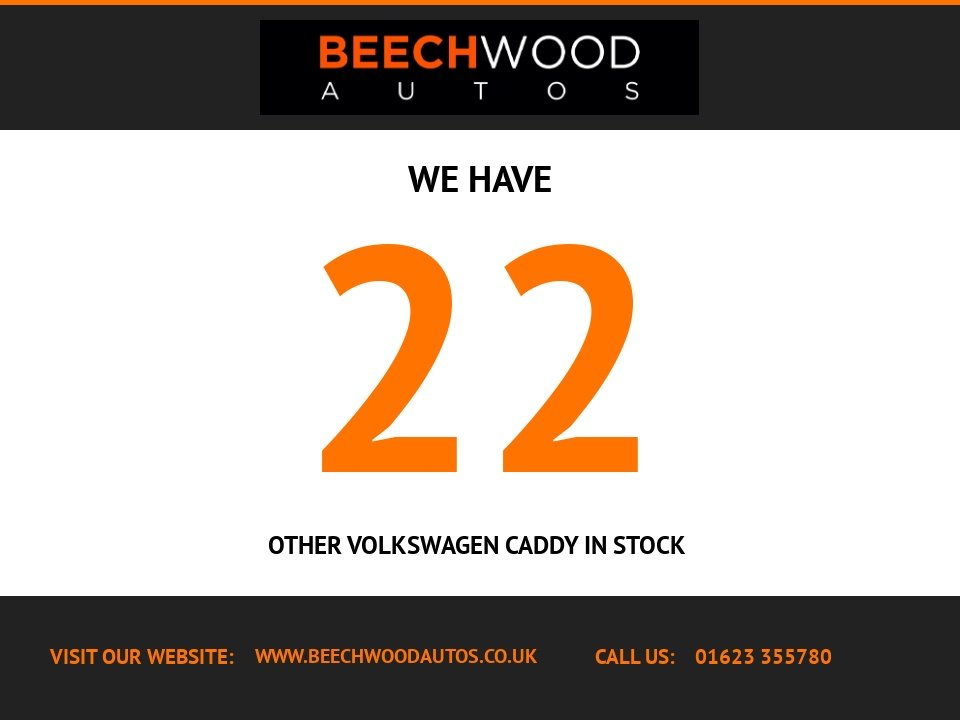 USED 2016 16 VOLKSWAGEN CADDY 1.0 TSI C20 BlueMotion Tech Startline Panel Van 5dr Petrol Manual SWB Euro 6 (s/s) (102 ps) TINTED PPF HEADLIGHTS / COILOVERS