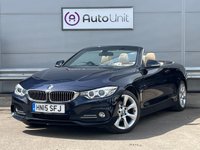 USED 2015 15 BMW 4 SERIES 2.0 420d Luxury Convertible 2dr Diesel Auto Euro 6 (s/s) (184 ps) 