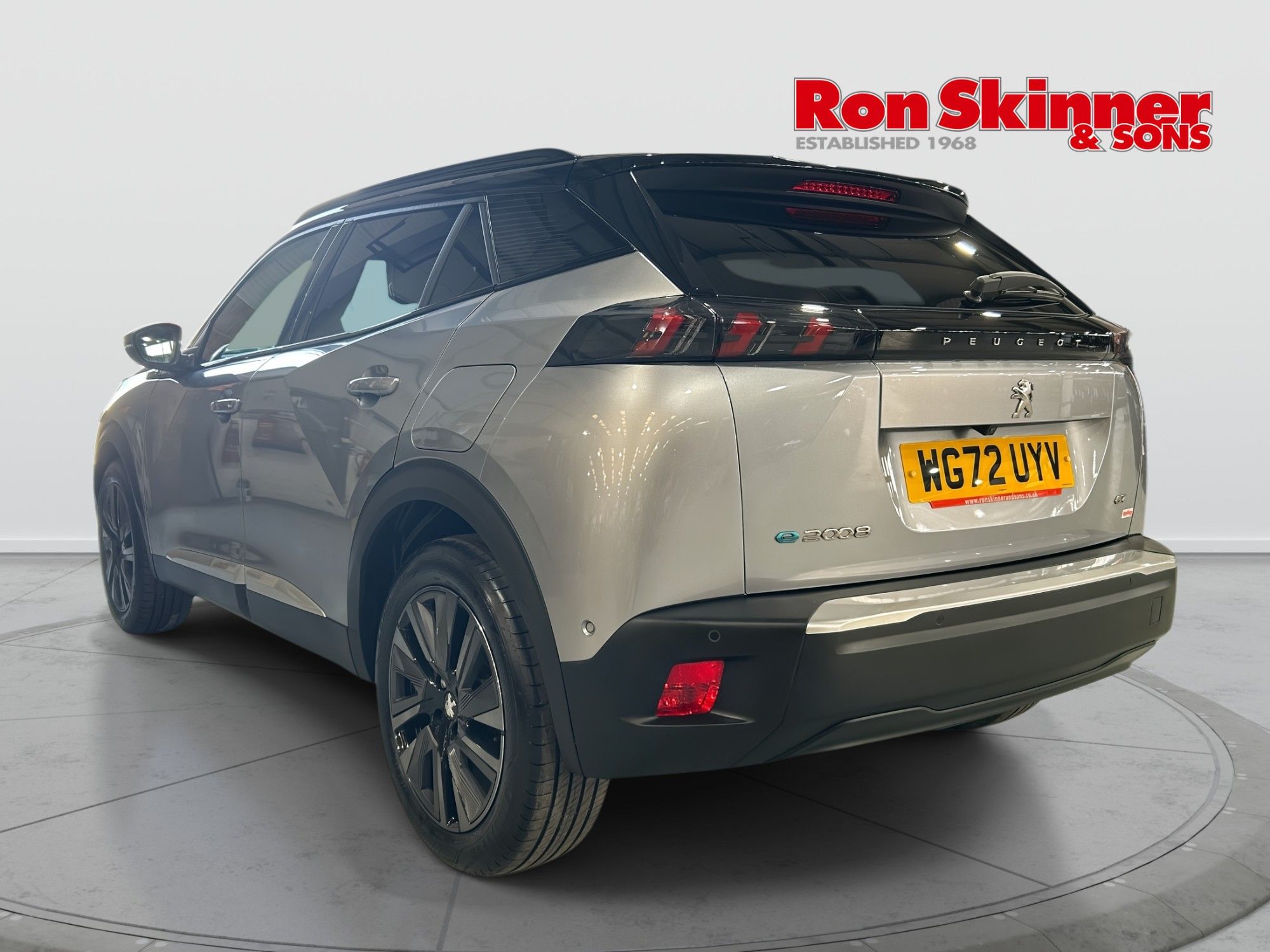 USED 2023 72 PEUGEOT E-2008 50kWh GT Premium SUV 5dr Electric Auto (7kW Charger) (136 ps) 