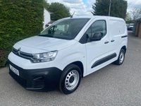 USED 2023 23 CITROEN BERLINGO 1000 ENTERPRISE EDITION 1.5 BLUE HDI 100PS High Specification Enterprise Edition With Air Con, Media Screen, Cruise, Dual Passengers Seat, Load Through Bulkhead, & Rear Parking Sensors + Additional Security Locks, Ply Lining & Internal Shelving!