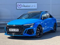 USED 2022 72 AUDI RS3 2.5 TFSI Vorsprung Saloon 4dr Petrol S Tronic quattro Euro 6 (s/s) (400 ps) 