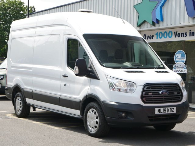 View our Ford Transit 350 RWD 2.0 EBL 130 BHP L3 LONG H3 X-HIGH ROOF TREND NAV