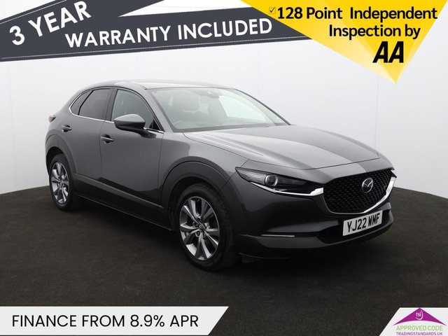 View our Mazda CX-30 2.0 e-SKYACTIV G MHEV Sport Lux SUV 5dr Petrol Manual Euro 6 (s/s) (122 ps)