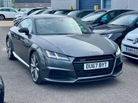 USED 2017 67 AUDI TT 2.0 TFSI Black Edition Coupe 3dr Petrol S Tronic quattro Euro 6 (s/s) (230 ps) TECHNOLOGY PACK + 20'' ALLOYS