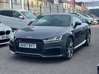 USED 2017 67 AUDI TT 2.0 TFSI Black Edition Coupe 3dr Petrol S Tronic quattro Euro 6 (s/s) (230 ps) TECHNOLOGY PACK + 20'' ALLOYS