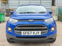 USED 2017 67 FORD ECOSPORT 1.0T EcoBoost Zetec Euro 6 (s/s) 5dr GREAT VALUE ECOSPORT
