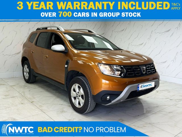 View our Dacia Duster 1.6 SCe Comfort SUV 5dr Petrol Manual Euro 6 (s/s) (115 ps) FULL S/H! 1 FORMER OWNER!