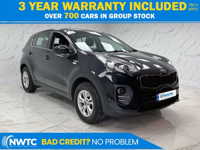 View our Kia Sportage 1.6 GDi 1 SUV 5dr Petrol Manual Euro 6 (s/s) (130 bhp) 2 FORMER OWNERS! 