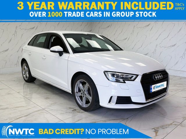 View our Audi A3 1.0 TFSI Sport Sportback 5dr Petrol Manual Euro 6 (s/s) (116 ps) EXTENSIVE S/H! 1 FORMER OWNER!