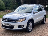 USED 2014 64 VOLKSWAGEN TIGUAN 2.0 TDI BlueMotion Tech Match SUV 5dr Diesel DSG 4WD Euro 5 (s/s) (177 ps) 