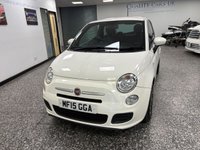 USED 2015 15 FIAT 500 1.2 S Hatchback 3dr Petrol Manual Euro 6 (s/s) (69 bhp) IDEAL FIRST CAR CHEAP ROAD TAX CHEAP INSURANCE , BUT VERY SPORTY LOOKING INSIDE AND OUT