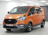 USED 2023 23 FORD TRANSIT CUSTOM 320 2.0 EBL 170 BHP SWB ACTIVE AUTOMATIC CREWCAB 5 SEATER 5 SEATER | SAT NAV | AUTO | TAILGATE