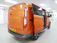 USED 2023 23 FORD TRANSIT CUSTOM 320 2.0 EBL 170 BHP SWB ACTIVE AUTOMATIC CREWCAB 5 SEATER 5 SEATER | SAT NAV | AUTO | TAILGATE