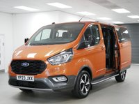 USED 2023 23 FORD TRANSIT CUSTOM 320 2.0 EBL 170 BHP SWB ACTIVE AUTOMATIC CREWCAB 5 SEATER 5 SEATER | SAT NAV | AUTO | TAILGATE