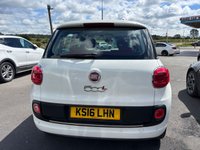 USED 2016 16 FIAT 500L 1.4 Pop Star MPV 5dr Petrol Manual Euro 6 (95 bhp) PETROL 75k MILES, SERVICE HISTORY, 2 KEYS