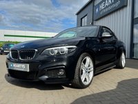 USED 2019 19 BMW 2 SERIES 2.0 218d M Sport Convertible 2dr Diesel Auto Euro 6 (s/s) (150 ps) LEATHER*NAV*18"ALLOYS*LEATHER
