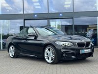 USED 2019 19 BMW 2 SERIES 2.0 218d M Sport Convertible 2dr Diesel Auto Euro 6 (s/s) (150 ps) LEATHER*NAV*18"ALLOYS*LEATHER