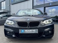 USED 2019 19 BMW 2 SERIES 2.0 218d M Sport Convertible 2dr Diesel Auto Euro 6 (s/s) (150 ps) LEATHER*NAV*18"ALLOYS*LEATHER
