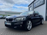 USED 2019 19 BMW 2 SERIES 2.0 218d M Sport Convertible 2dr Diesel Auto Euro 6 (s/s) (150 ps) LEATHER*NAV*18"ALLOYS*LEATHER