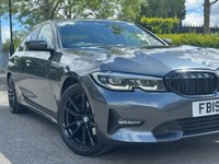 USED 2019 19 BMW 3 SERIES 2.0 320d Sport Saloon 4dr Diesel Auto xDrive Euro 6 (s/s) (190 ps) ULEZ+1O+FSH+LTHR+HTDS+NAV+ CAR PLAY
