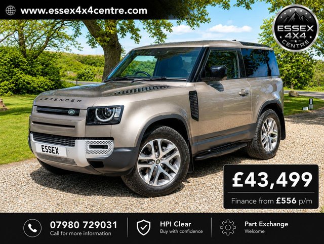 View our Land Rover Defender range