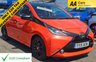 USED 2015 15 TOYOTA AYGO AUTOMATIC 1.0 VVT-i x-cite Hatchback 5dr Petrol x-shift Euro 5 Euro 5 (68 ps) &pound;20 ROAD TAX A YEAR,BLUETOOTH