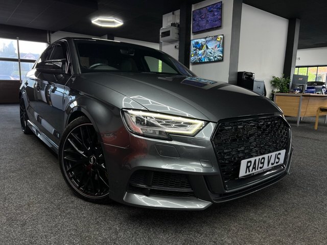 View our Audi S3 2.0 TFSI Black Edition Saloon 4dr Petrol S Tronic quattro Euro 6 (s/s) (300 ps)