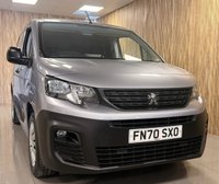 USED 2021 70 PEUGEOT PARTNER 1.5 BlueHDi 1000 Professional Standard Panel Van 5dr Diesel Manual SWB Euro 6 (s/s) (100 bhp) PARKING SENSORS