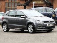USED 2017 17 VOLKSWAGEN POLO 1.0 BlueMotion Tech Match Edition Hatchback 5dr Petrol Manual Euro 6 (s/s) (60 ps) 