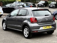 USED 2017 17 VOLKSWAGEN POLO 1.0 BlueMotion Tech Match Edition Hatchback 5dr Petrol Manual Euro 6 (s/s) (60 ps) 