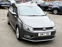 USED 2017 17 VOLKSWAGEN POLO 1.0 BlueMotion Tech Match Edition Hatchback 5dr Petrol Manual Euro 6 (s/s) (60 ps) 
