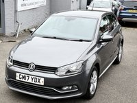 USED 2017 17 VOLKSWAGEN POLO 1.0 BlueMotion Tech Match Edition Hatchback 5dr Petrol Manual Euro 6 (s/s) (60 ps) 
