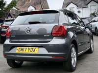 USED 2017 17 VOLKSWAGEN POLO 1.0 BlueMotion Tech Match Edition Hatchback 5dr Petrol Manual Euro 6 (s/s) (60 ps) 