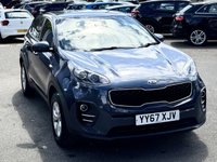 USED 2017 67 KIA SPORTAGE 1.6 GDi 1 SUV 5dr Petrol Manual Euro 6 (s/s) (130 bhp) 