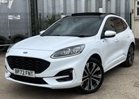 USED 2022 72 FORD KUGA 2.5 Duratec 14.4kWh ST-Line X Edition SUV 5dr Petrol Plug-in Hybrid CVT Euro 6 (s/s) (225 ps) - APPLE CAR PLAY - SAT NAV - PAN ROOF - HEATED SEATS & STEERING - REVERSE CAMERA - P/SENSORS - ADAPTIVE CRUISE