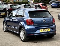 USED 2016 66 VOLKSWAGEN POLO 1.2 TSI BlueMotion Tech Match Hatchback 5dr Petrol Manual Euro 6 (s/s) (90 ps) 