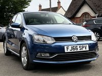 USED 2016 66 VOLKSWAGEN POLO 1.2 TSI BlueMotion Tech Match Hatchback 5dr Petrol Manual Euro 6 (s/s) (90 ps) 