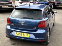 USED 2016 66 VOLKSWAGEN POLO 1.2 TSI BlueMotion Tech Match Hatchback 5dr Petrol Manual Euro 6 (s/s) (90 ps) 