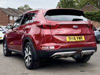 USED 2016 16 KIA SPORTAGE 1.6 T-GDi GT-Line SUV 5dr Petrol DCT AWD Euro 6 (174 bhp) 