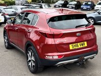 USED 2016 16 KIA SPORTAGE 1.6 T-GDi GT-Line SUV 5dr Petrol DCT AWD Euro 6 (174 bhp) 