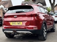USED 2016 16 KIA SPORTAGE 1.6 T-GDi GT-Line SUV 5dr Petrol DCT AWD Euro 6 (174 bhp) 