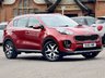USED 2016 16 KIA SPORTAGE 1.6 T-GDi GT-Line SUV 5dr Petrol DCT AWD Euro 6 (174 bhp) 