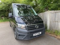 USED 2022 72 VOLKSWAGEN CRAFTER 2.0 TDI CR30 Startline Panel Van 5dr Diesel Manual FWD MWB High Roof Euro 6 (s/s) (102 ps) A/C-sensors-2 keys-Bluetooth