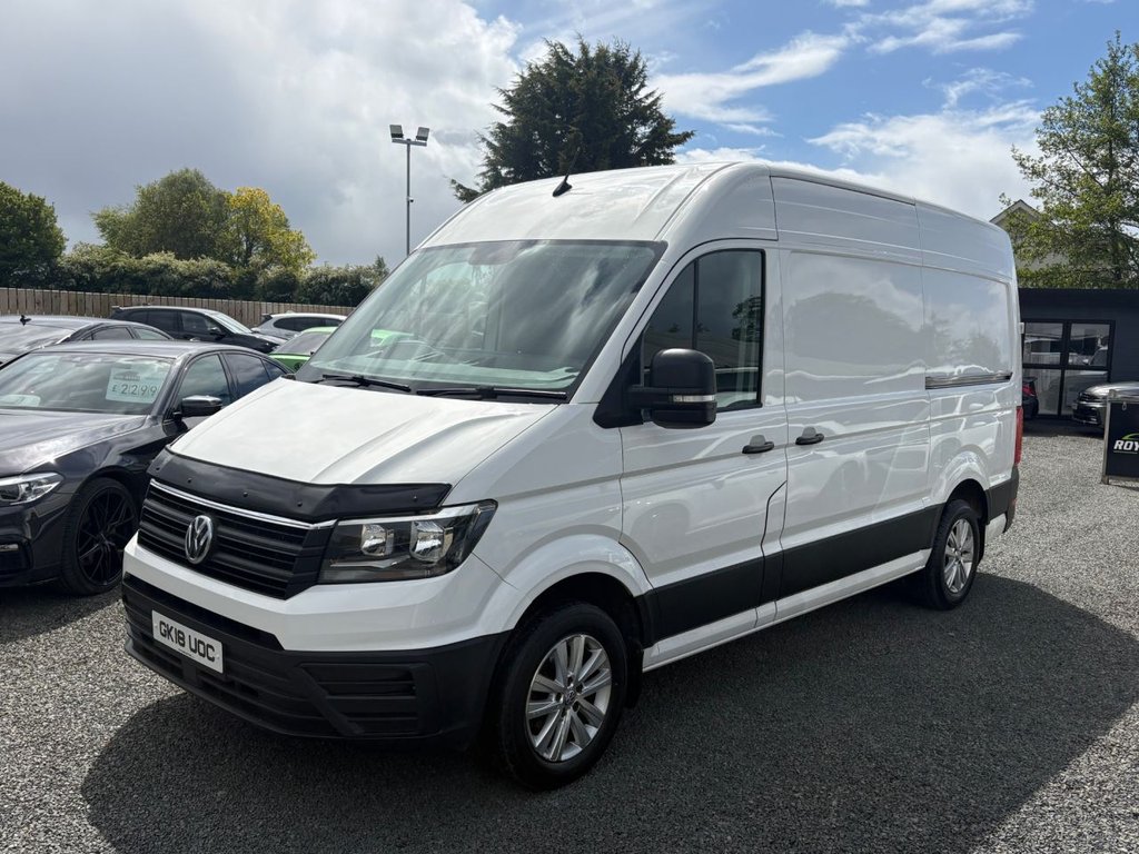 USED 2018 18 VOLKSWAGEN CRAFTER 2.0 TDI CR35 BlueMotion Tech Startline Panel Van 5dr Diesel Manual FWD MWB High Roof Euro 6 (s/s) (140 ps) Cruise Control - Speed Limiter