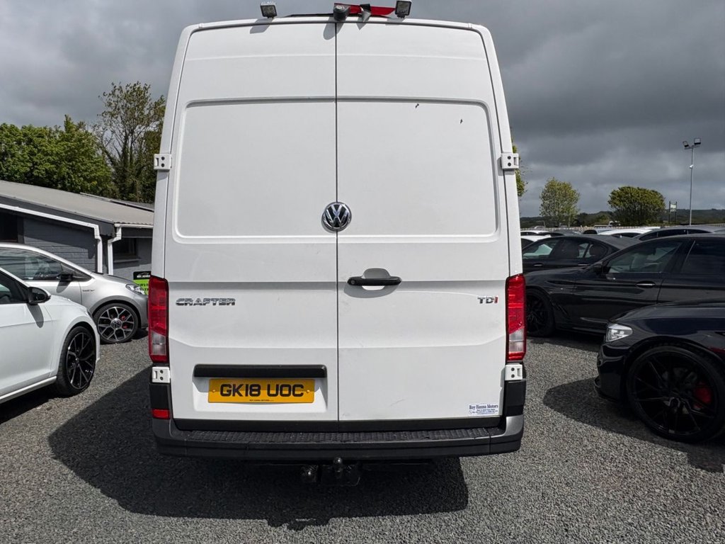 USED 2018 18 VOLKSWAGEN CRAFTER 2.0 TDI CR35 BlueMotion Tech Startline Panel Van 5dr Diesel Manual FWD MWB High Roof Euro 6 (s/s) (140 ps) Cruise Control - Speed Limiter