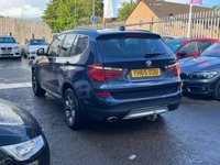 USED 2015 65 BMW X3 2.0 20d xLine SUV 5dr Diesel Auto xDrive Euro 6 (s/s) (190 ps) PAN ROOF + &pound;6265 ADDED EXTRAS