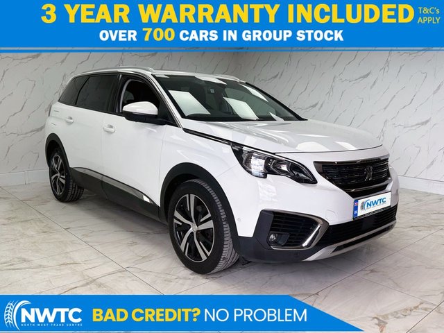 View our Peugeot 5008 1.2 PureTech Allure SUV 5dr Petrol Manual Euro 6 (s/s) (130 ps) 1 FORMER OWNER!