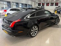 USED 2013 13 JAGUAR XJ 3.0d V6 Portfolio Saloon 4dr Diesel Auto Euro 5 (s/s) (LWB) (275 ps) REAR ENTERTAINMENT + PAN SROOF + MERIDIAN SOUND SYS + 2 KEYS!