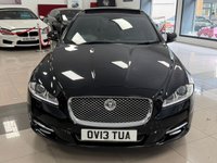 USED 2013 13 JAGUAR XJ 3.0d V6 Portfolio Saloon 4dr Diesel Auto Euro 5 (s/s) (LWB) (275 ps) REAR ENTERTAINMENT + PAN SROOF + MERIDIAN SOUND SYS + 2 KEYS!